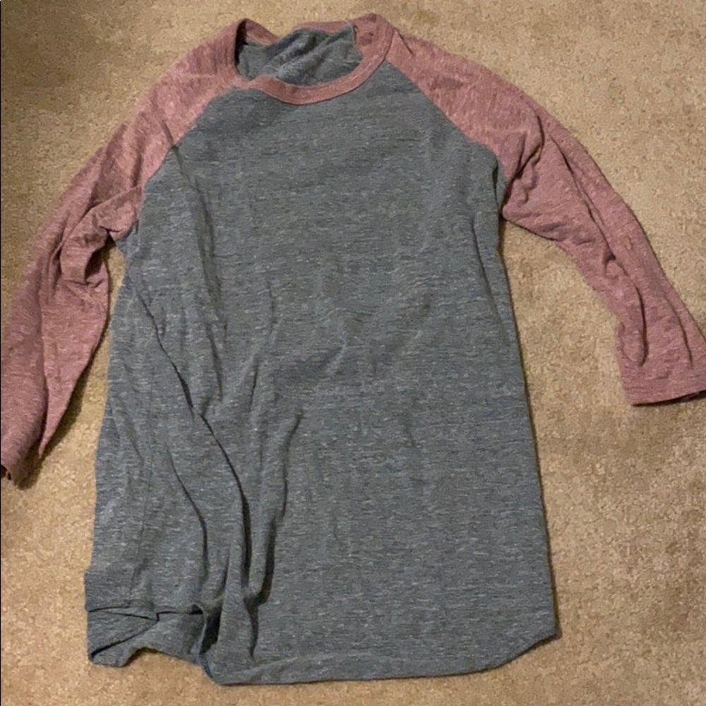 men’s 3/4 tee
